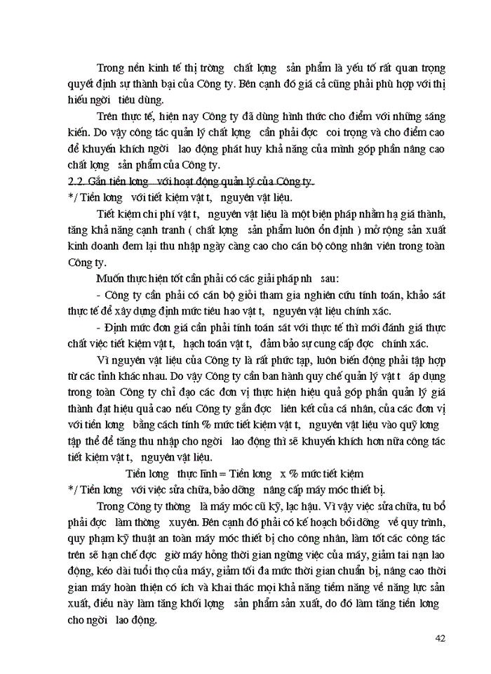 image for page Một số biện pháp nhằm tăng cường công tác quản lý tiền lương tại Công ty Cơ Khí Hà Nội