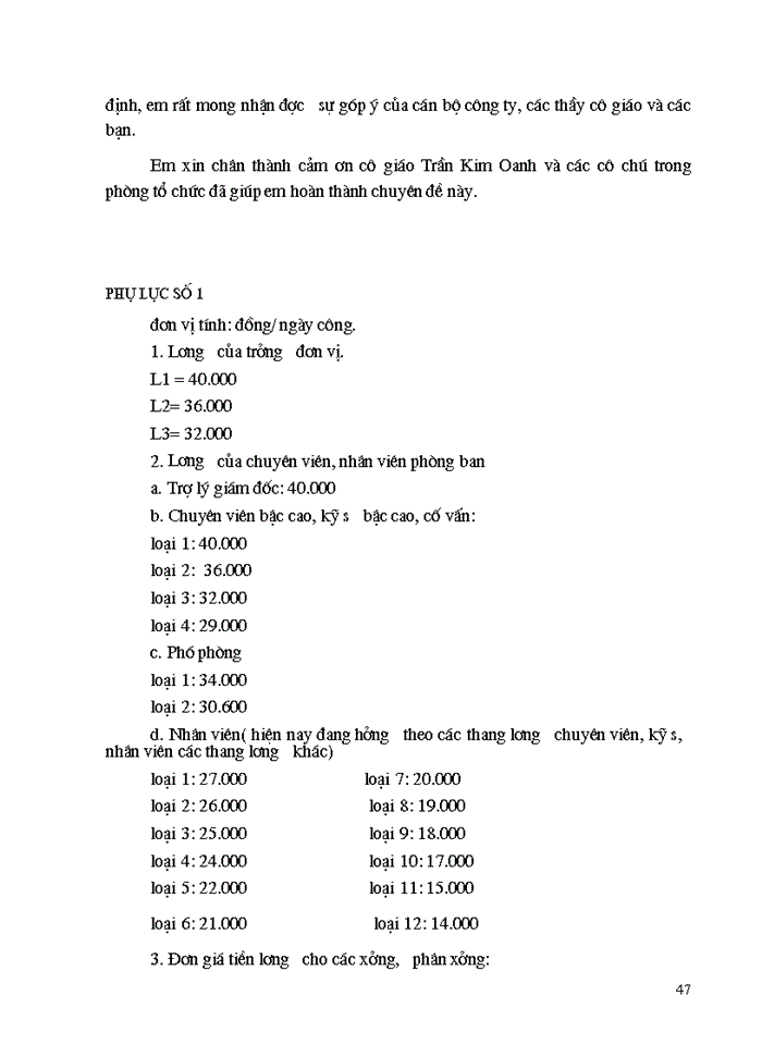 image for page Một số biện pháp nhằm tăng cường công tác quản lý tiền lương tại Công ty Cơ Khí Hà Nội