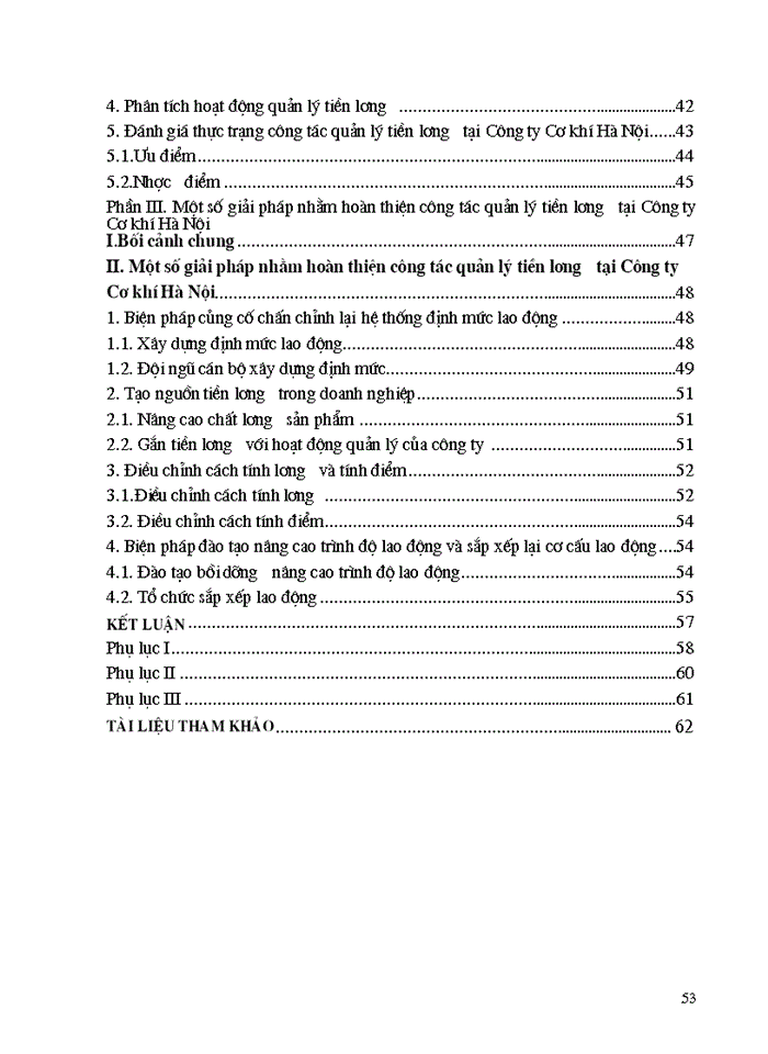 image for page Một số biện pháp nhằm tăng cường công tác quản lý tiền lương tại Công ty Cơ Khí Hà Nội