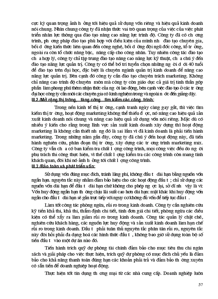 image for page Một số biện pháp nhằm nâng cao hiệu quả sử dụng vốn tại Công ty Xây dựng Cầu 75