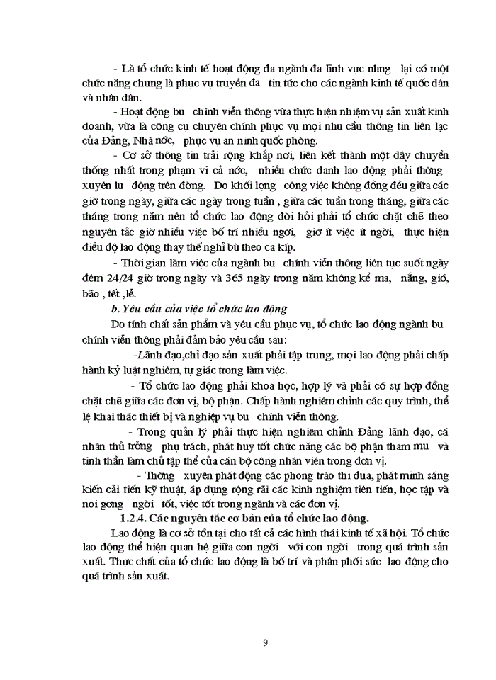 image for page Các biện pháp hoàn thiện công tác tổ chức lao động tại Bưu Điện huyện Tủa chùa
