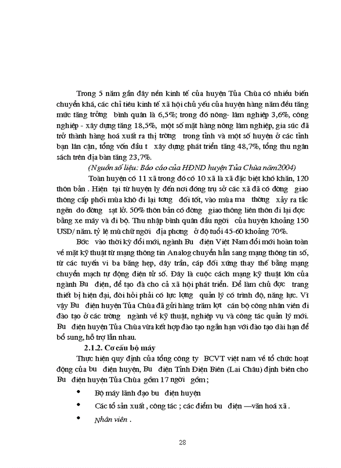 image for page Các biện pháp hoàn thiện công tác tổ chức lao động tại Bưu Điện huyện Tủa chùa