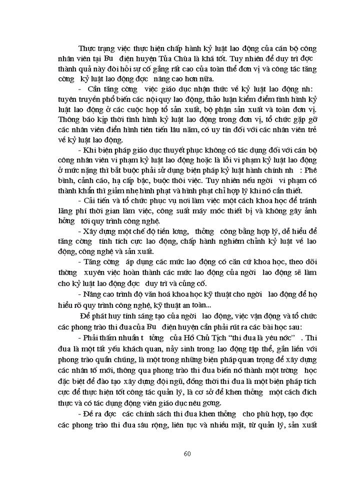 image for page Các biện pháp hoàn thiện công tác tổ chức lao động tại Bưu Điện huyện Tủa chùa