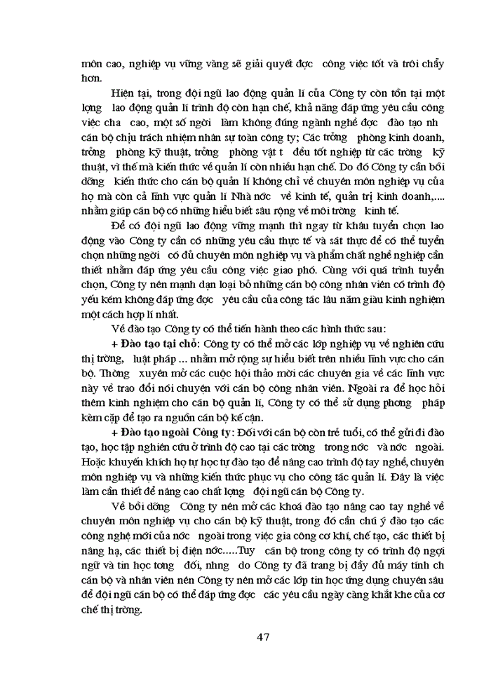 image for page Hoàn thiện cơ cấu tổ chức bộ máy quản lý tại Công ty liên doanh cơ khí Xây dựng