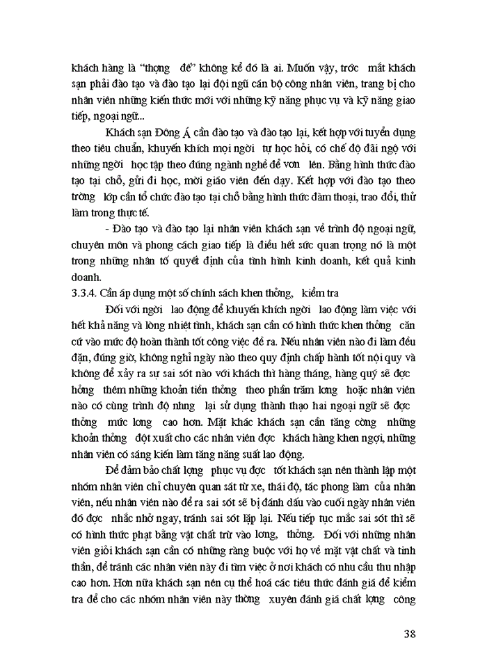 image for page Quản trị nhân sự tại khách sạn Đông Á thực trạng và Giải pháp