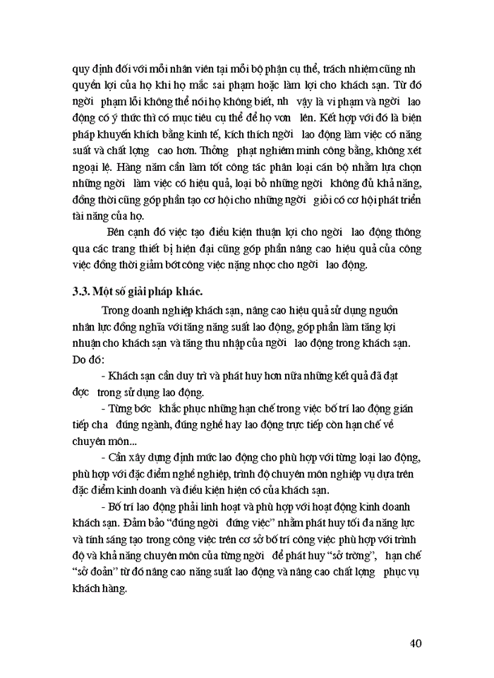 image for page Quản trị nhân sự tại khách sạn Đông Á thực trạng và Giải pháp