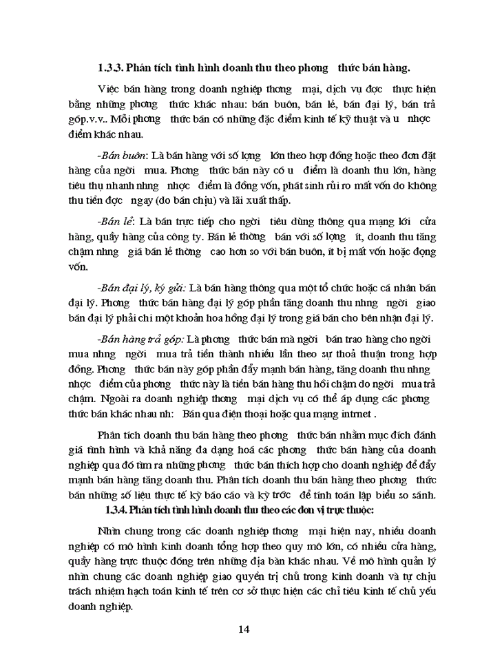 image for page Phân tích tình hình thực hiện doanh thu bán hàng tại Công ty giầy Thuỵ Khuê