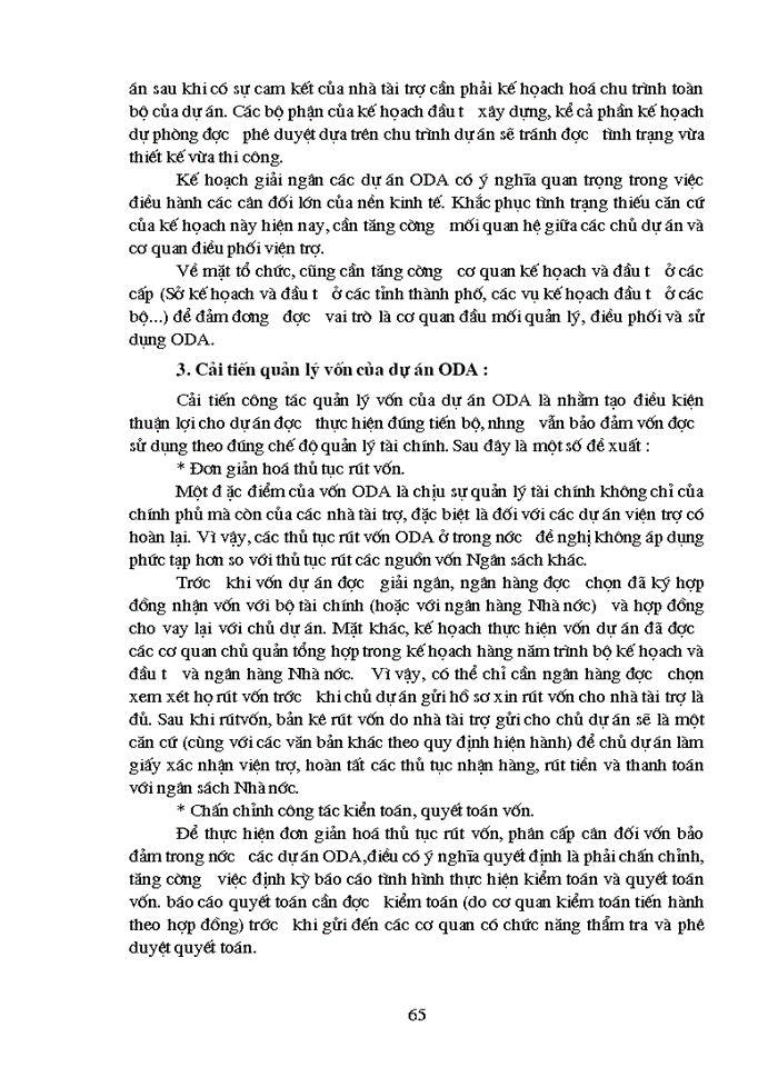 image for page Các Giải pháp nhằm tăng cường khả năng quản lý các dự án ODA