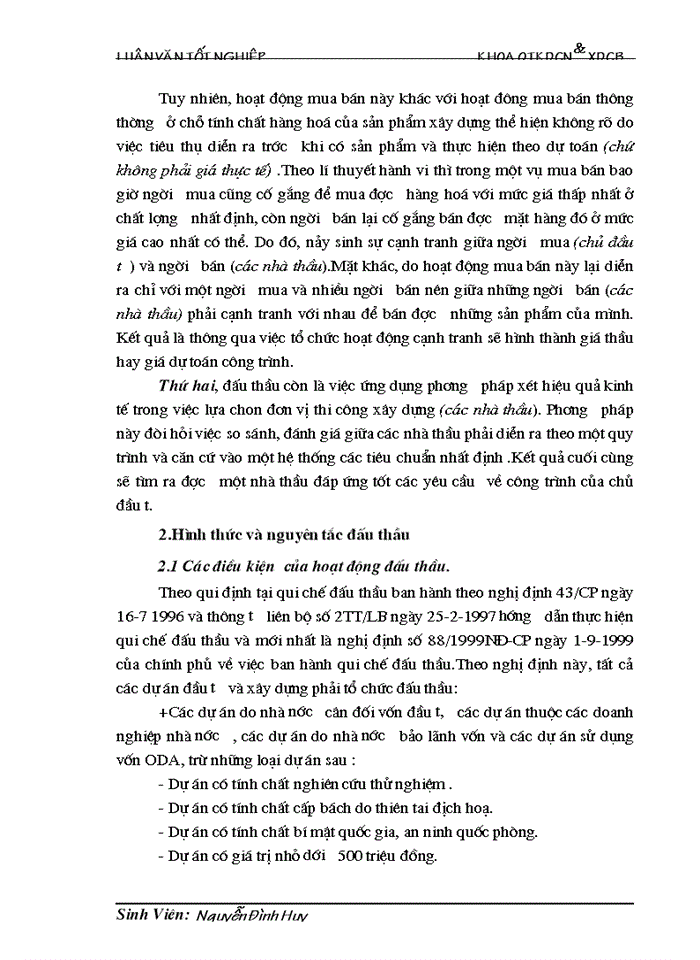 image for page Một số Giải pháp nhằm tăng khả năng cạnh tranh trong dự thầu Xây dựng ở Công ty Xây dựng vàTrang trí nội thất Bạch Đằng