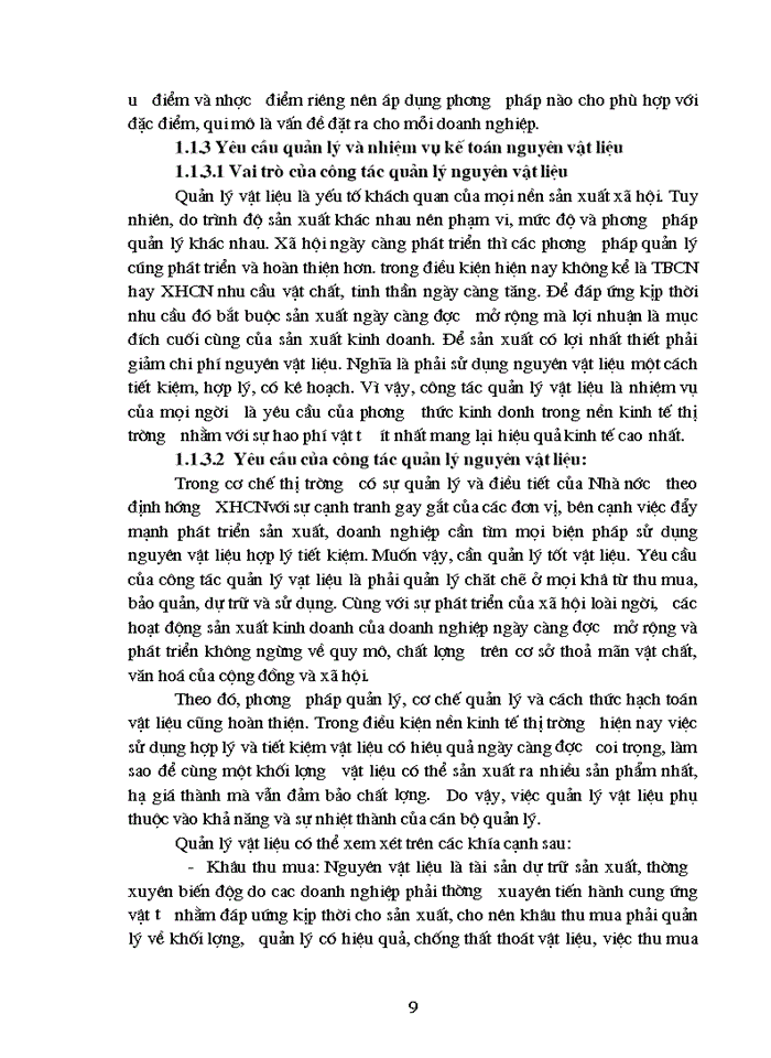 image for page Kế toán Nguyên vật liệu tại Công ty Trách nhiệm Hữu hạn Minh Trí Hà Nội