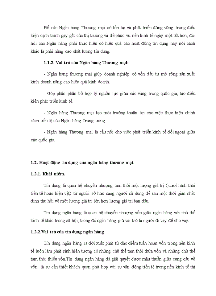 image for page Giải pháp nâng cao chất lượng tín dụng tại Ngân hàng Ngoại thương Hà Nội