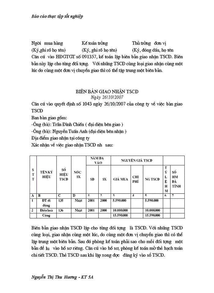 image for page Báo cáo thực tập tốt nghiệp Công ty Trách nhiệm Hữu hạn thực phẩm Linh Anh