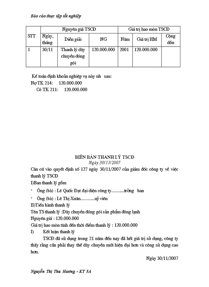image for page Báo cáo thực tập tốt nghiệp Công ty Trách nhiệm Hữu hạn thực phẩm Linh Anh