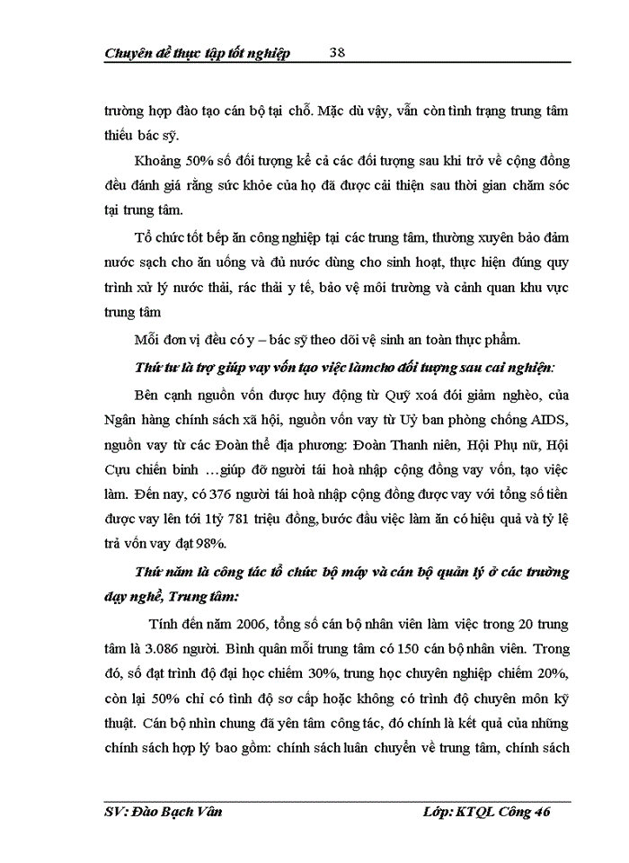 image for page Một số công tác để thực hiện tổ chức quản lý dạy nghề và tạo việc làm cho người sau cai nghiện tại Thành Phố Hồ Chí Minh