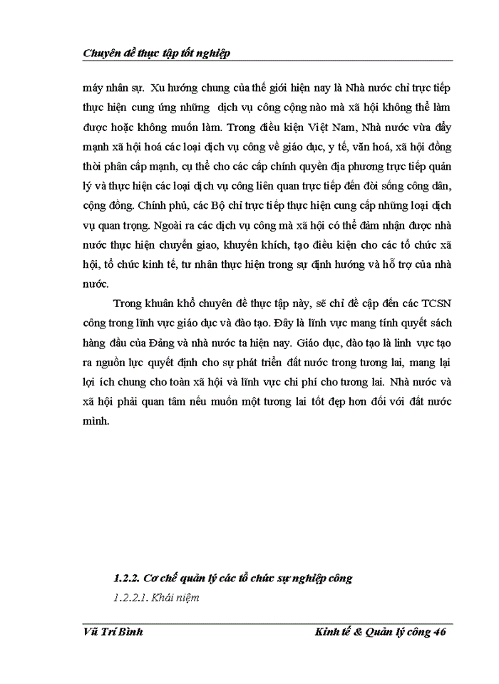 image for page Đổi mới cơ chế quản lý các tổ chức sự nghiệp công trong lĩnh vực giáo dục và đào tạo