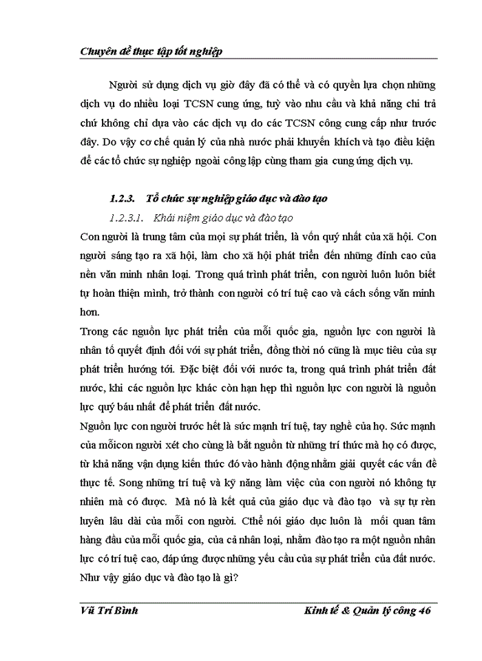 image for page Đổi mới cơ chế quản lý các tổ chức sự nghiệp công trong lĩnh vực giáo dục và đào tạo