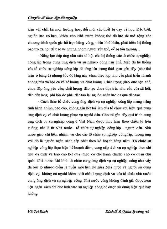 image for page Đổi mới cơ chế quản lý các tổ chức sự nghiệp công trong lĩnh vực giáo dục và đào tạo