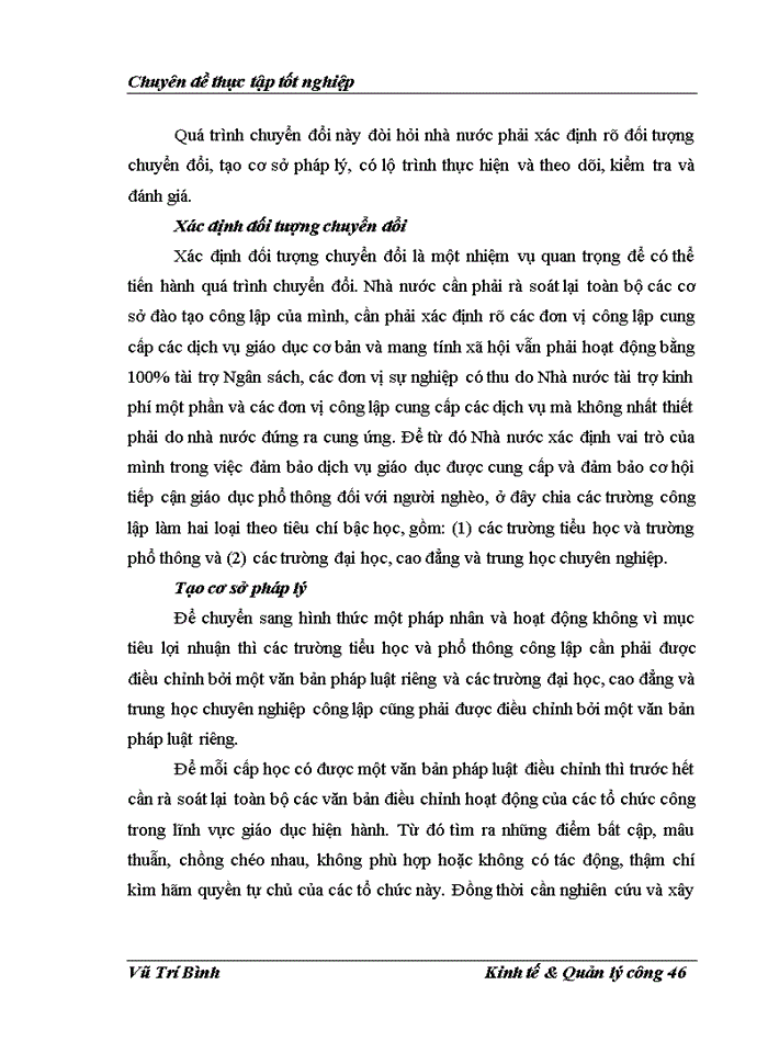image for page Đổi mới cơ chế quản lý các tổ chức sự nghiệp công trong lĩnh vực giáo dục và đào tạo