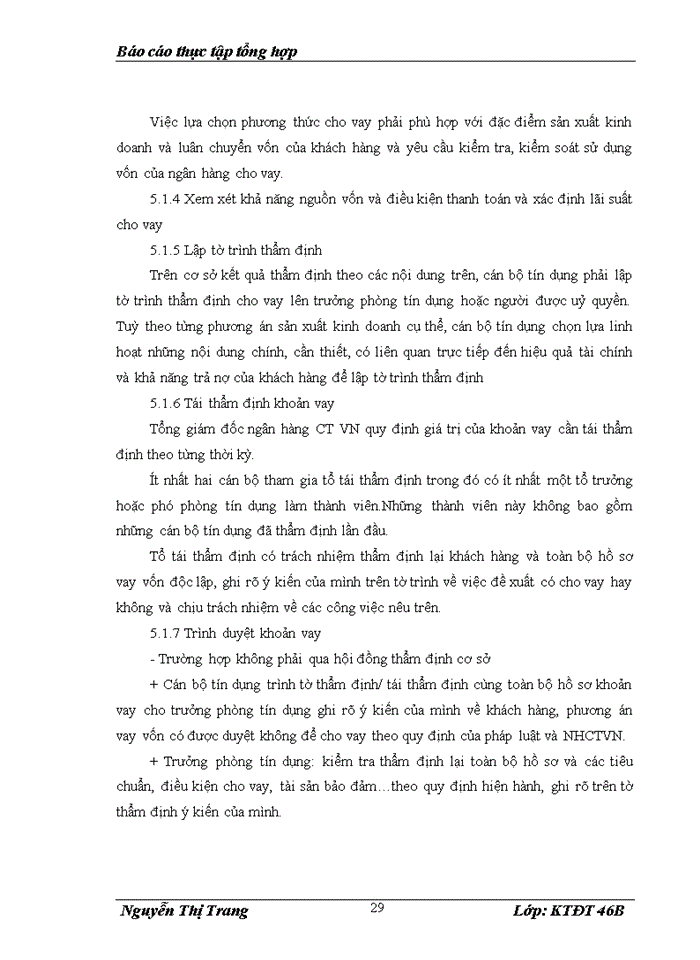 image for page Thực trạng các hoạt động có liên quan đến hoạt động đầu tư và quản lý hoạt động đầu tư tạ chi nhánh Ngân hàng Công thương KV Ba Đình