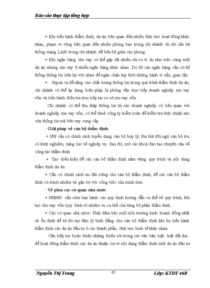 image for page Thực trạng các hoạt động có liên quan đến hoạt động đầu tư và quản lý hoạt động đầu tư tạ chi nhánh Ngân hàng Công thương KV Ba Đình