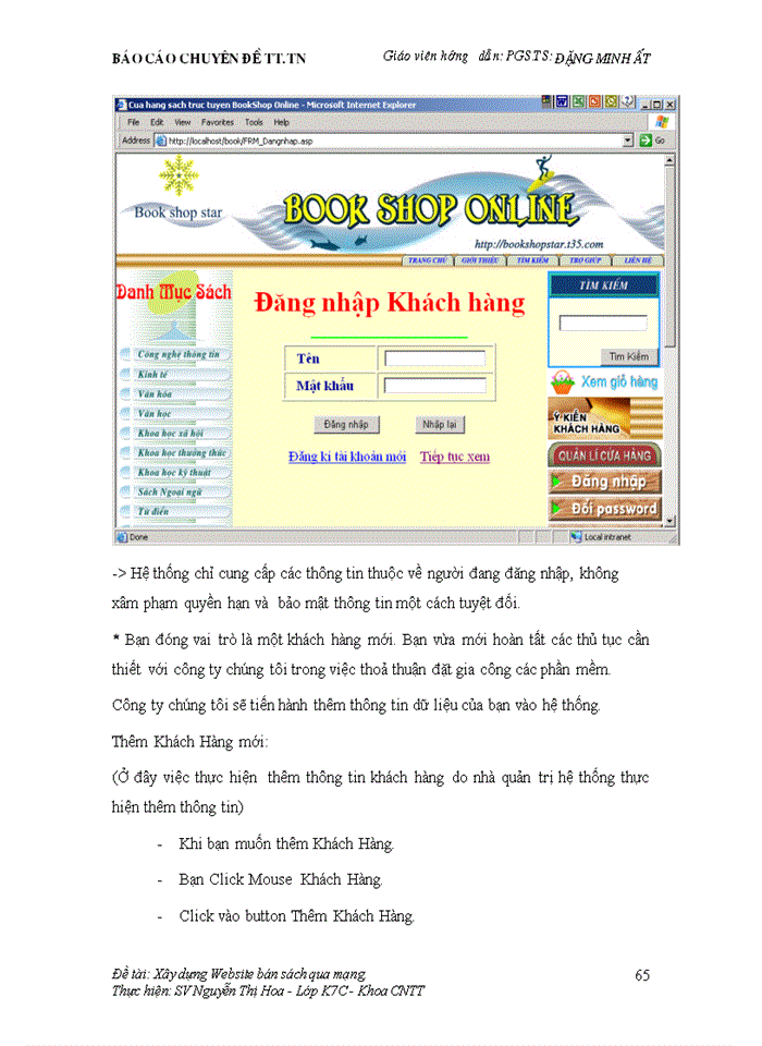 image for page Xây dựng Website bán sách qua mạng