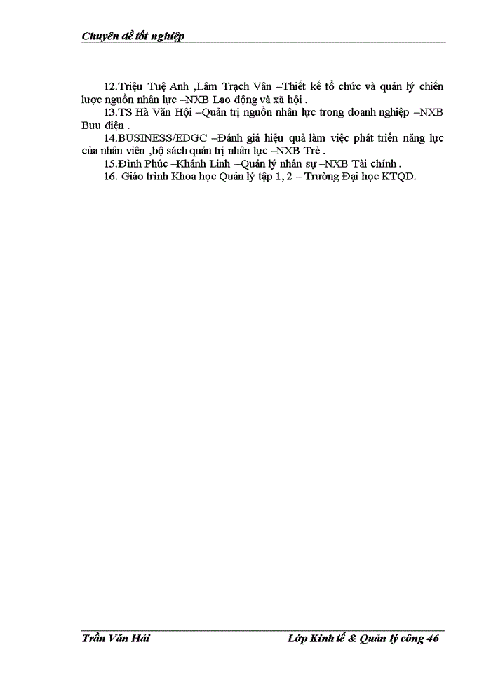 image for page Thực trạng về đào tạo và phát triển nguồn nhân lực của Công ty techconvina