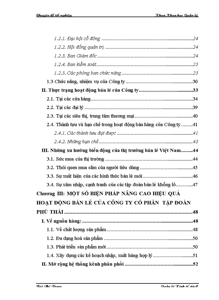 image for page Một số biện pháp nâng cao hiệu quả hoạt động bán lẻ tại Công ty Cổ phần Tập đoàn Phú Thái