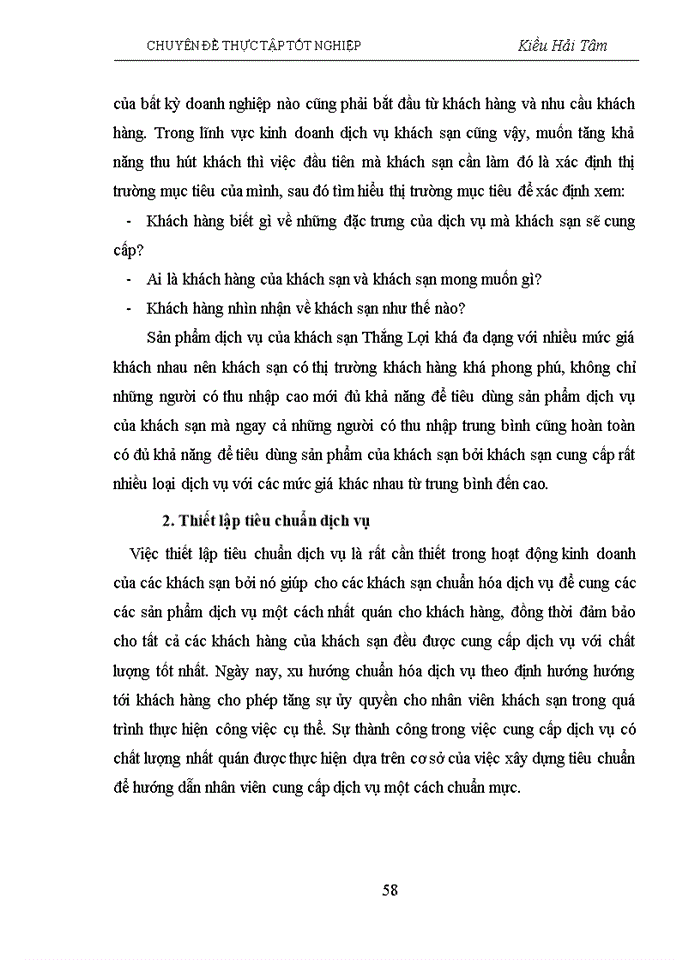 image for page Một số Giải pháp về quản lý chất lượng dịch vụ tại khách sạn thắng lợi