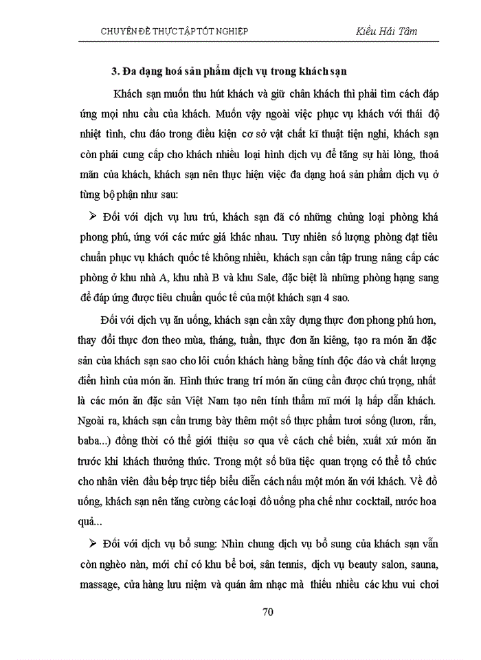 image for page Một số Giải pháp về quản lý chất lượng dịch vụ tại khách sạn thắng lợi