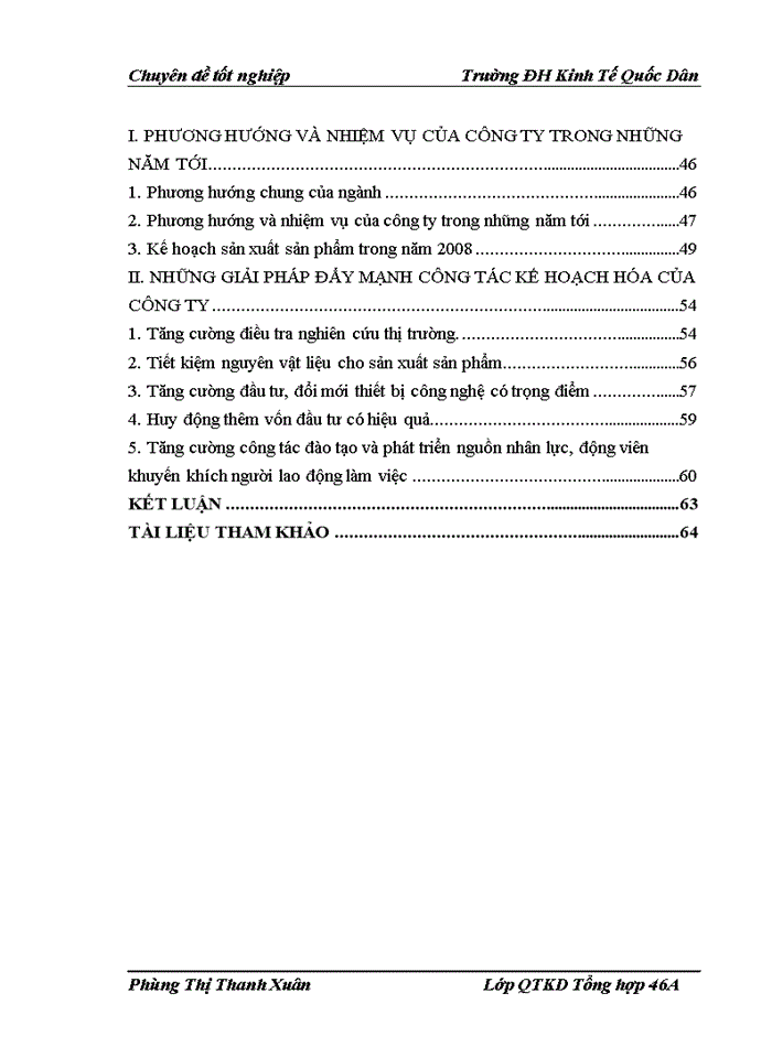 image for page Xây dựng tổ chức thực hiện kế hoạch và chương trình sản xuất của Công ty Cổ phần Tràng An