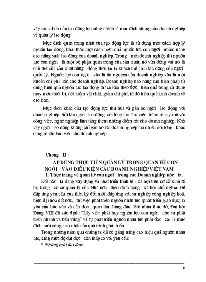image for page Áp dụng thực tiễn quản lý trong quan hệ con người vào điều kiện các doanh nghiệp Việt Nam