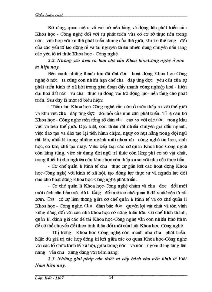 image for page Ý thức và vai trò của tri thức trong đời sống Xã hội