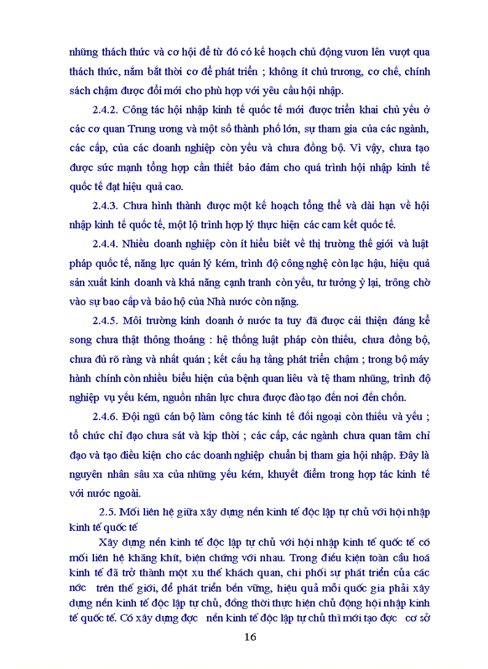 image for page Xây dựng nền kinh tế độc lập tự chủ với hội nhập inh tế quốc tế Thời cơ và thách thức