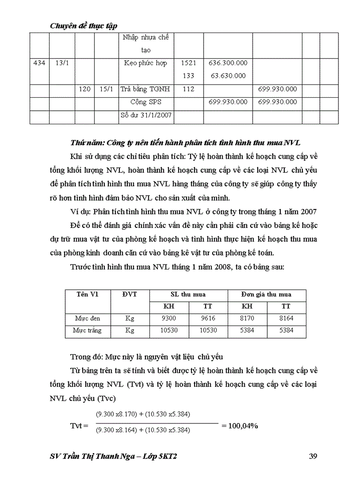 image for page Kế toán Nguyên vật liệu tại Công ty Cổ phần sản xuất Thương mại Tân Đức