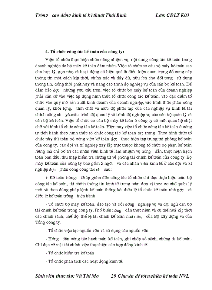 image for page THS Tổ chức công tác Kế toán Nguyên vật liệu Công cụ dụng cụ ở Công ty cổ phần tư vấn đầu tư và Xây dựng Hợp Thành