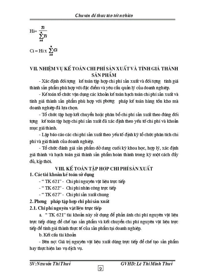 image for page Hoàn thiện công tác tổng hợp Chi phí sản xuất và tính Giá thành sản phẩm tại Công ty Cổ phần Quảng cáo Hàm Nghi