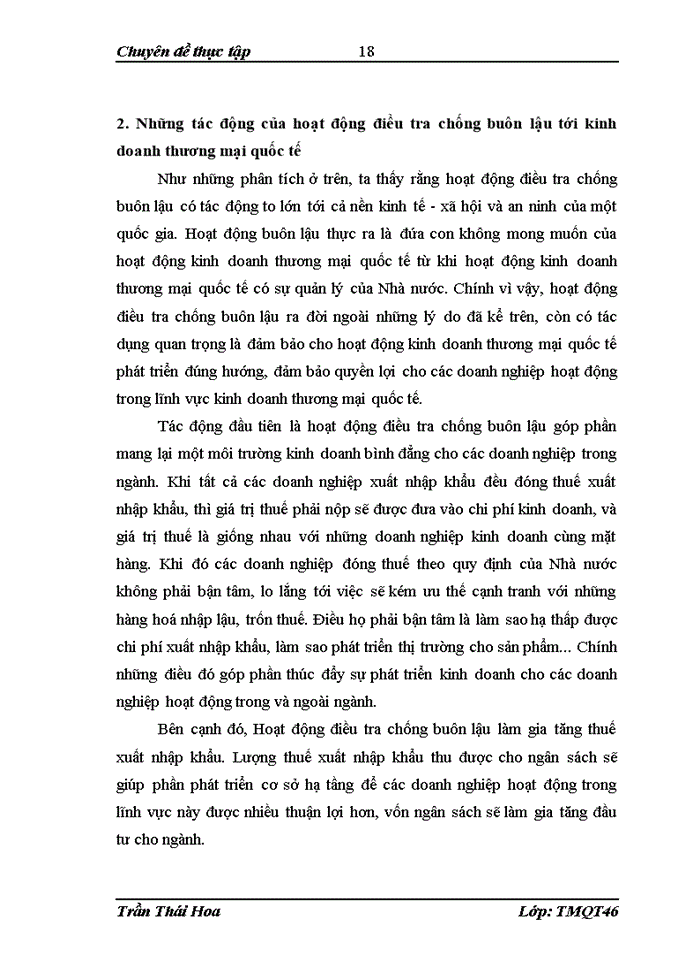 image for page Tác động của hoạt động điều tra chống buôn lậu tới Kinh doanh Thương mại quốc tế của Việt Nam