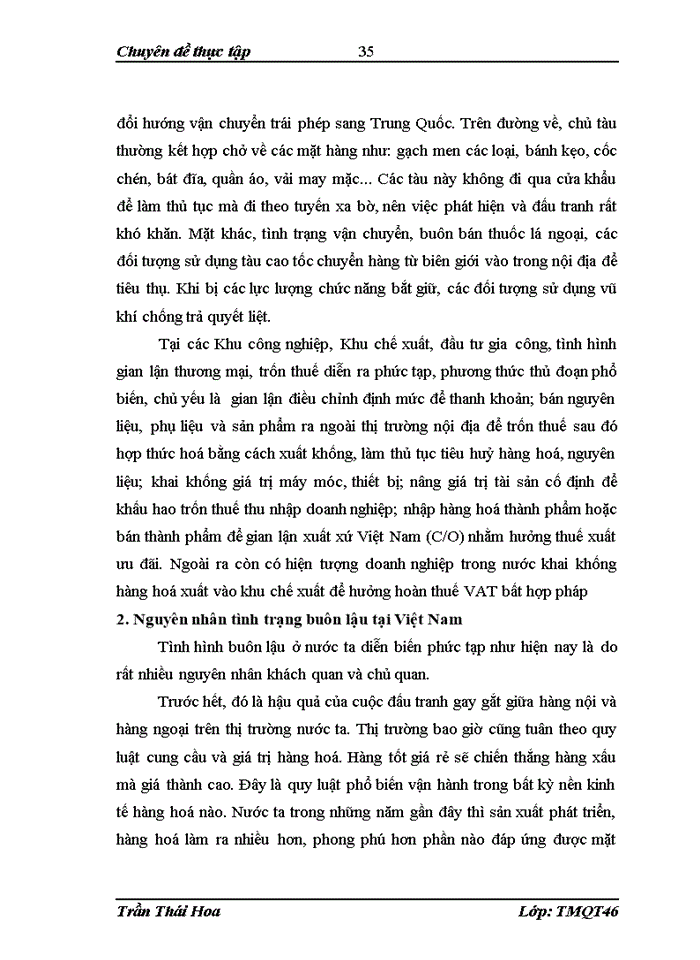 image for page Tác động của hoạt động điều tra chống buôn lậu tới Kinh doanh Thương mại quốc tế của Việt Nam