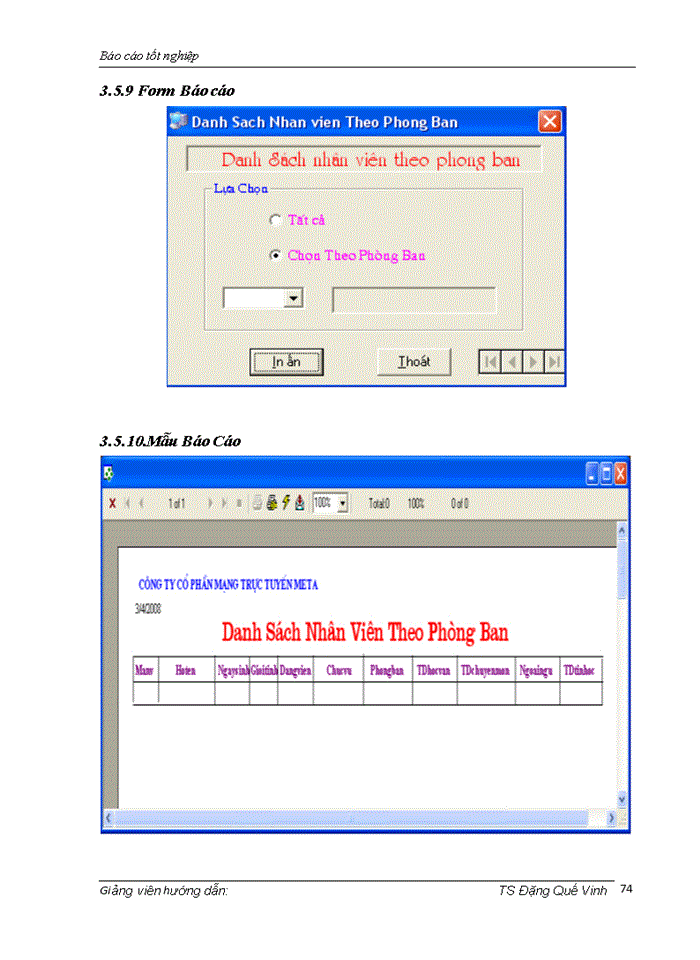 image for page Xây dựng phần mềm quản lý nhân sự tiền lương trong Công ty cổ phần mạng trực tuyến META