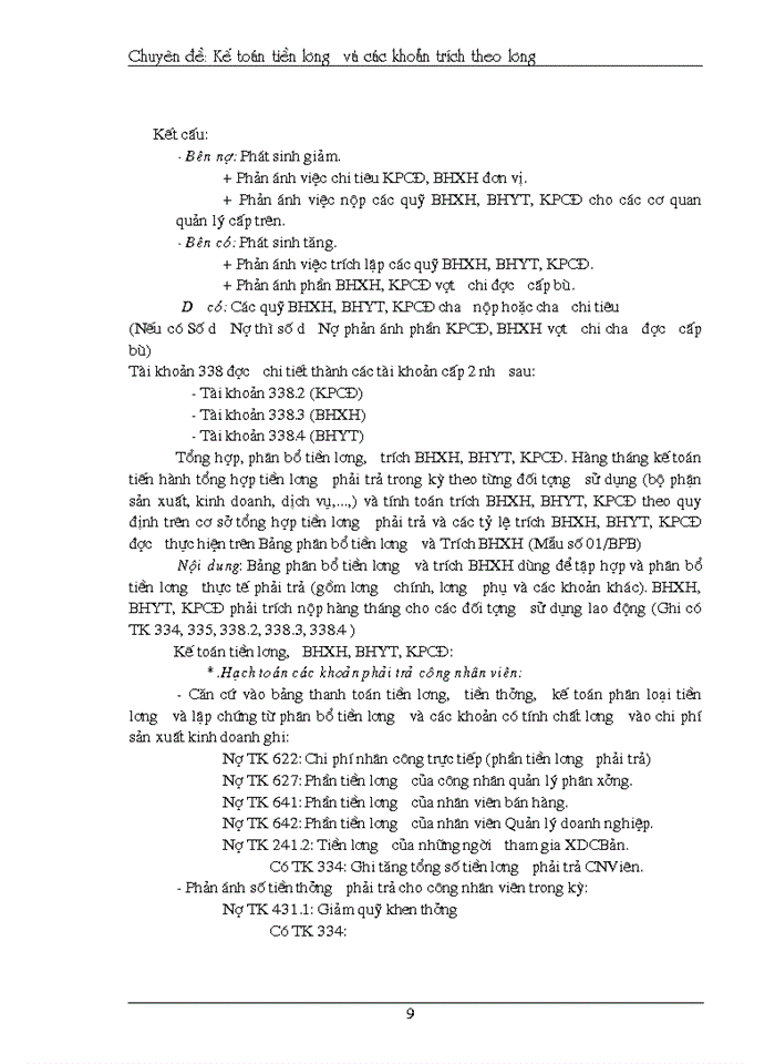 image for page Kế toán tiền lương và các khoản trích theo lương