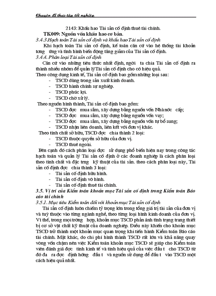image for page Thực trạng Kiểm toán khoản mục Tài sản cố định trong Kiểm toán Báo cáo tài chính do Công ty Trách nhiệm Hữu hạn Kiểm toán và Tư vấn tài chính quốc tế IFC thực hiện