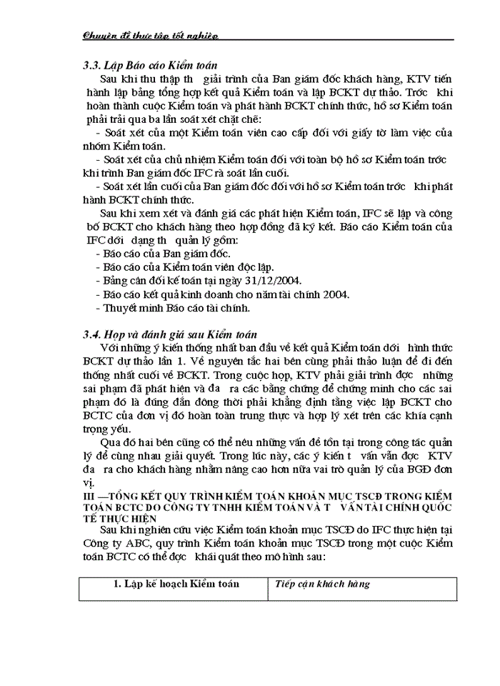 image for page Thực trạng Kiểm toán khoản mục Tài sản cố định trong Kiểm toán Báo cáo tài chính do Công ty Trách nhiệm Hữu hạn Kiểm toán và Tư vấn tài chính quốc tế IFC thực hiện