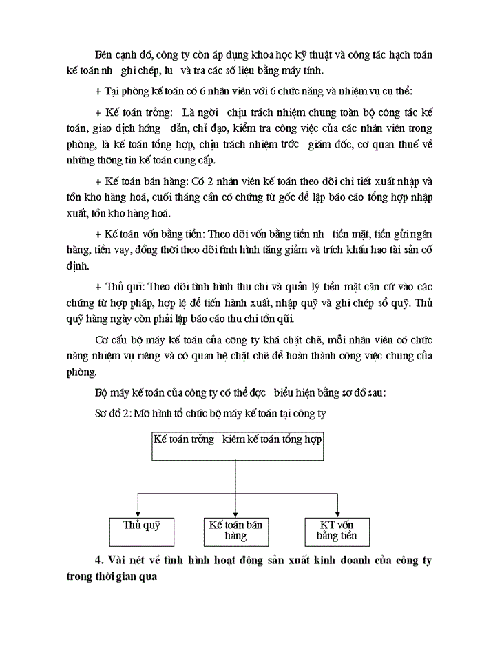 Nội dung công tác Kế toán bán hàng TạI Công ty Trách nhiệm Hữu hạn Thương mại Điện tử hoàng sơn