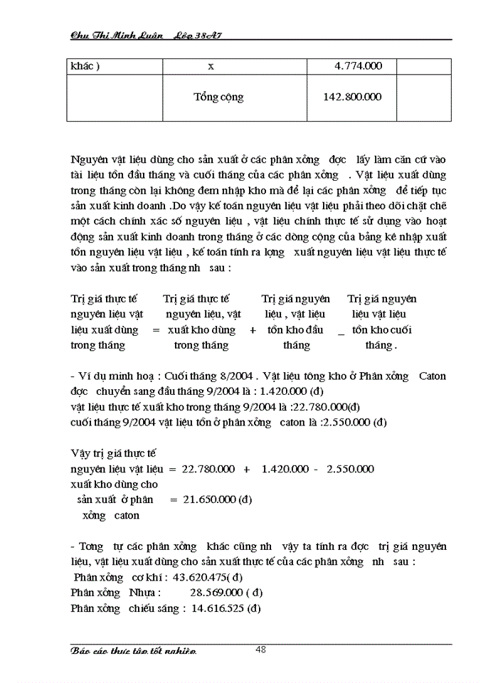 image for page Kế toán nguyên liệu vật liệu tại xí nghiệp X 18 - Công ty Hà Thành -BQP
