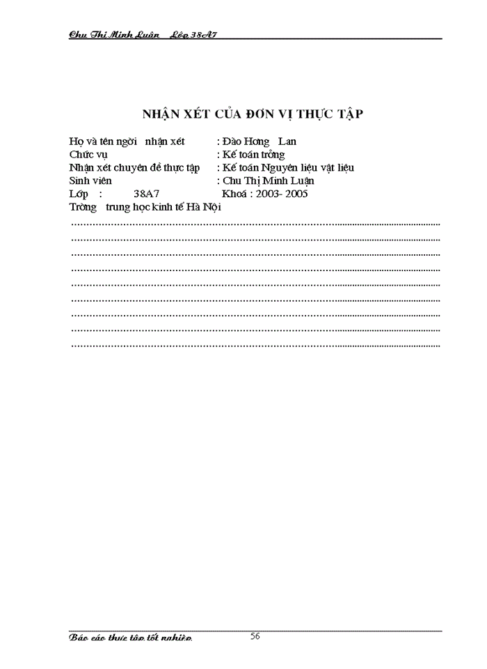 image for page Kế toán nguyên liệu vật liệu tại xí nghiệp X 18 - Công ty Hà Thành -BQP