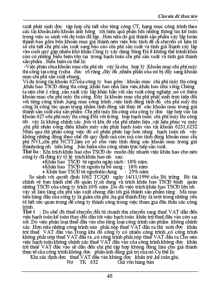 image for page Hạch toán Chi phí sản xuất và tính Giá thành sản phẩm trong doanh nghiệp Xây lắp