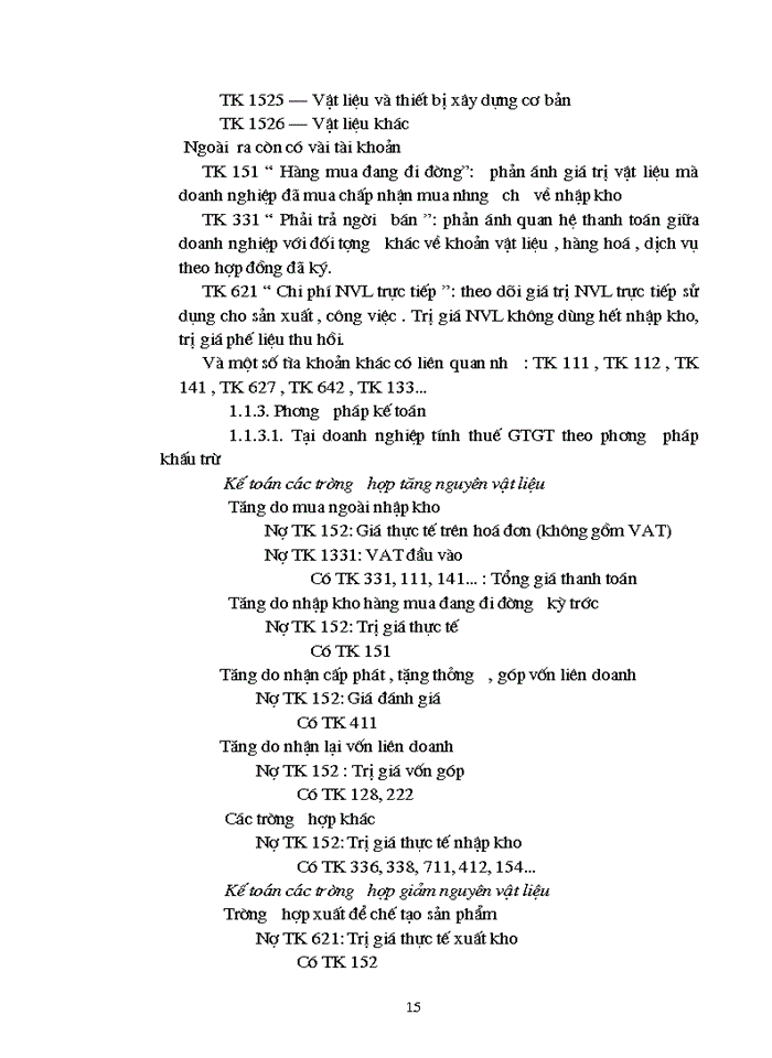 image for page Kế toán Nguyên vật liệu vật liệu và Công cụ dụng cụ tại Xí nghiệp 22 - Công ty 22 BQP