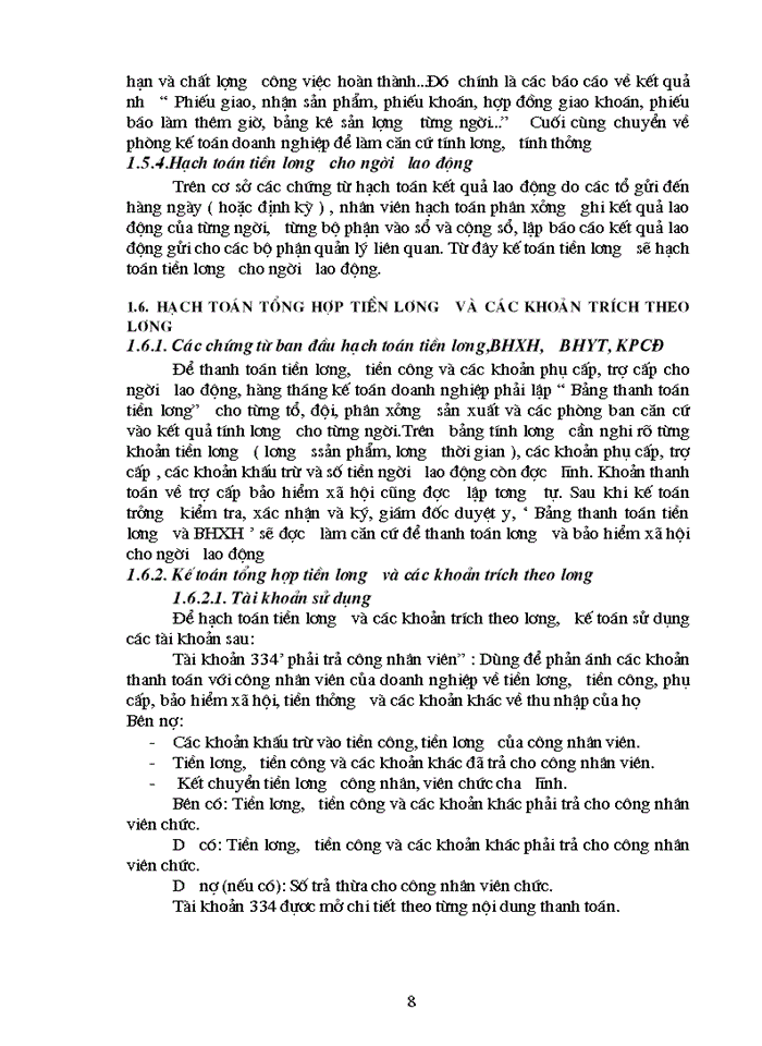 image for page Hạch toán tiền lương và các khoản trích theo lương tại Xí nghiệp Xây dựng 244
