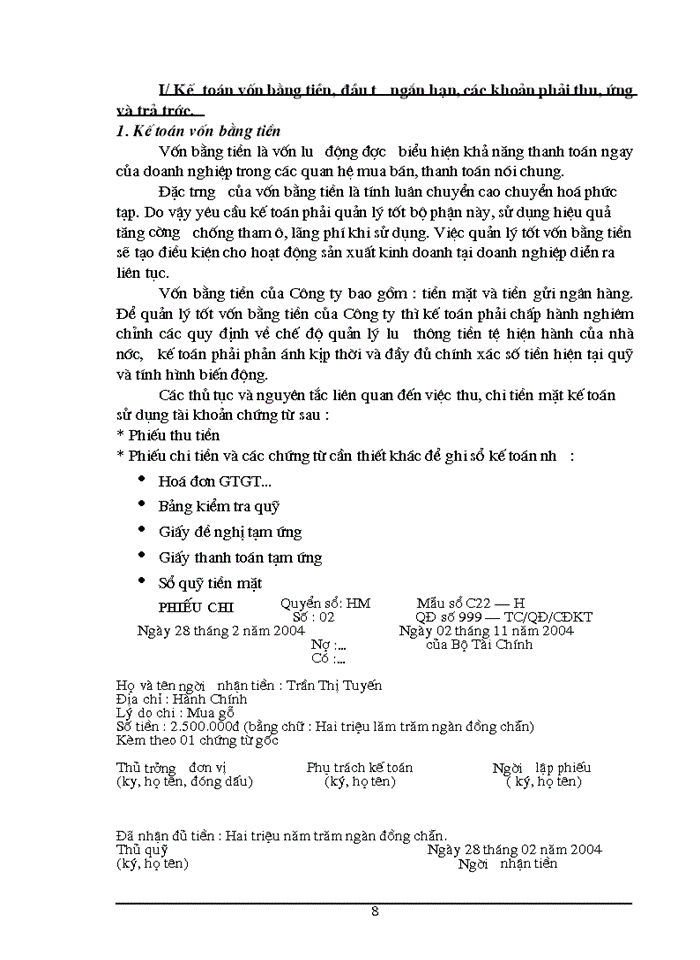 image for page Công tác tổ chức Kế toán tiền lương và các khoản trích nộp theo lương tại Công ty Mặt Trời Việt