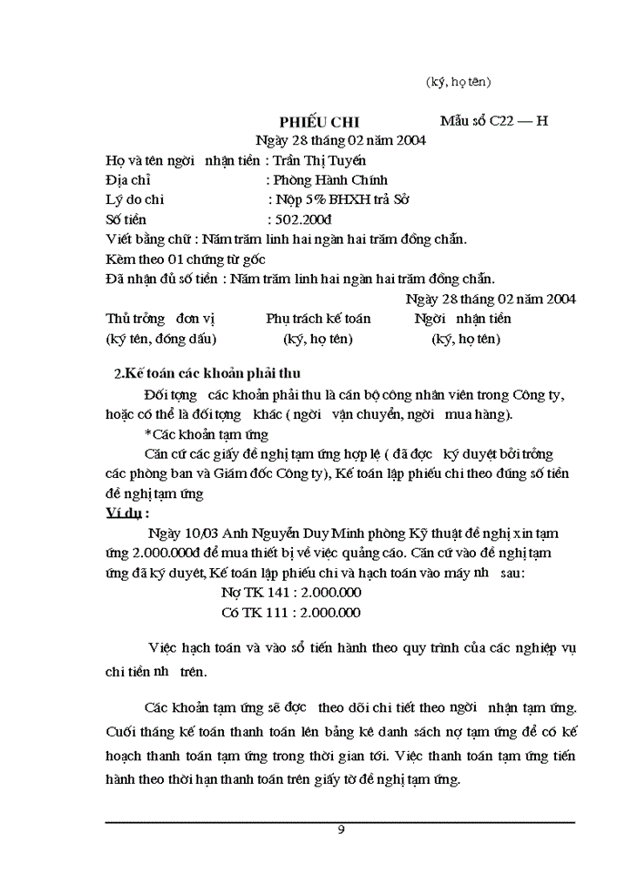 image for page Công tác tổ chức Kế toán tiền lương và các khoản trích nộp theo lương tại Công ty Mặt Trời Việt